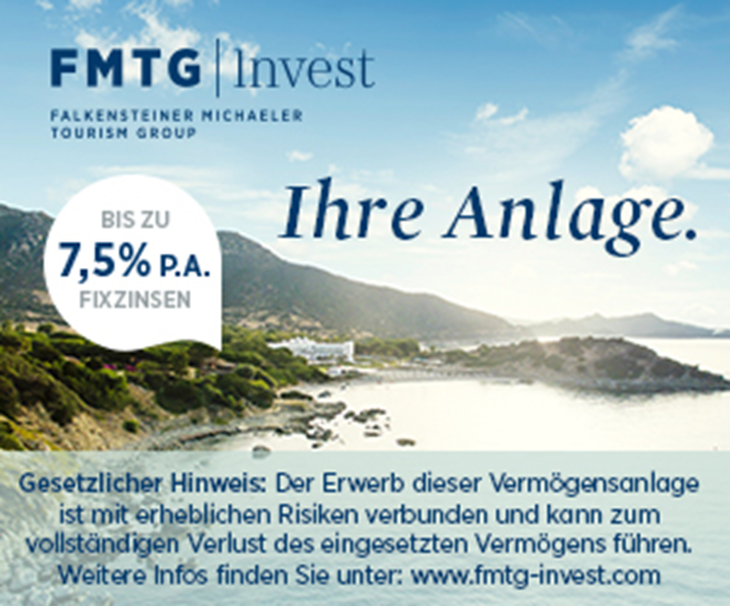 FMTG Investment Falkensteiner Ihre Anlage bis zu 7,50 % Zinsen